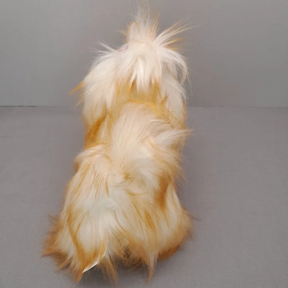 Battat Shih Tzu Puppy Plush White Tan Dog 6